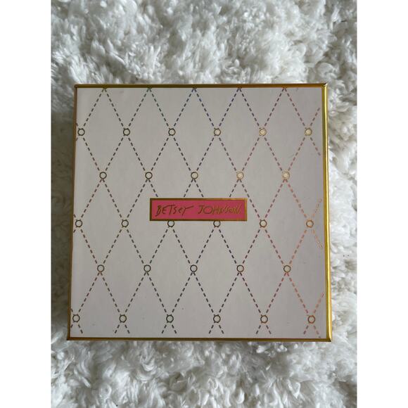 Betsey Johnson Orange White Pumpkin Spice Latte Drop Earrings NEW in Box - Picture 5 of 8